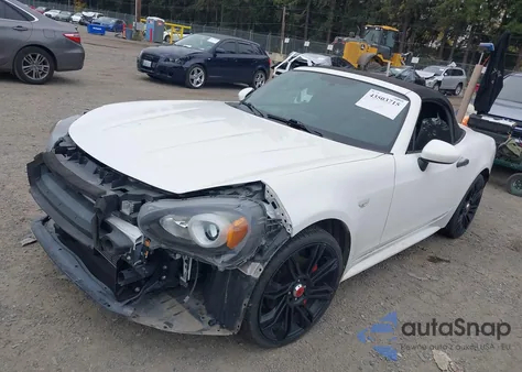 2019 Fiat 124 Spider Classica из США, поврежденный, VIN JC1NFAEK2K0142516